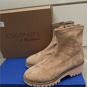 Coconuts by Matisse Beige Ankle Booties
